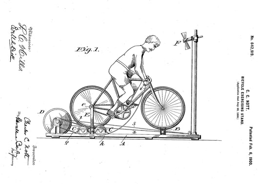 CC Nott's Bicycle Exercising Stand: Ride Without Leaving Home